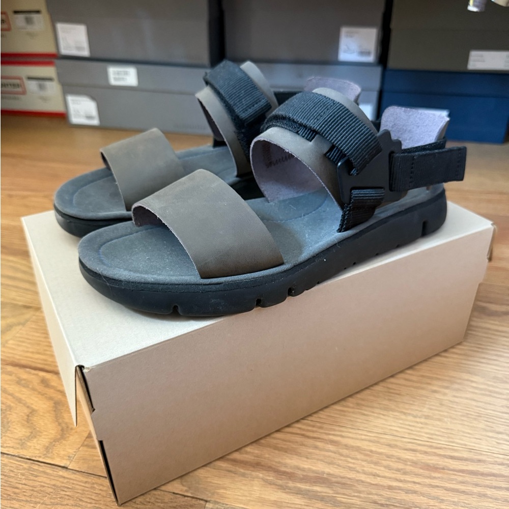Camper Men’s Oruga Brown and Black Sandals